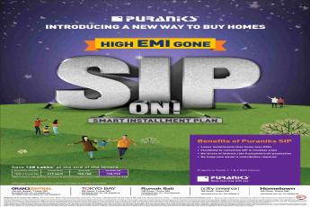 Smart new way to buy your dream home with Smart Installment Plan at Puranik Projects in Mumbai